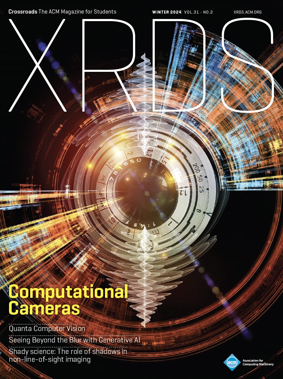 XRDS magazine cover highlighting computational imaging